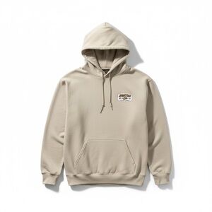 New With Tags Men’s Medium Brixton Beige Hoodie Sweatshirt